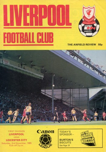 Match programme